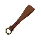 Leather Keychain Royal Blue Natural | High & Bury