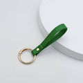 Leather Keychain Soft Textile Metal | High & Bury