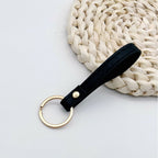 Leather Keychain Soft Textile Metal | High & Bury