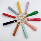 Leather Keychain Soft Textile Metal | High & Bury