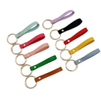 Leather Keychain Soft Textile Metal | High & Bury