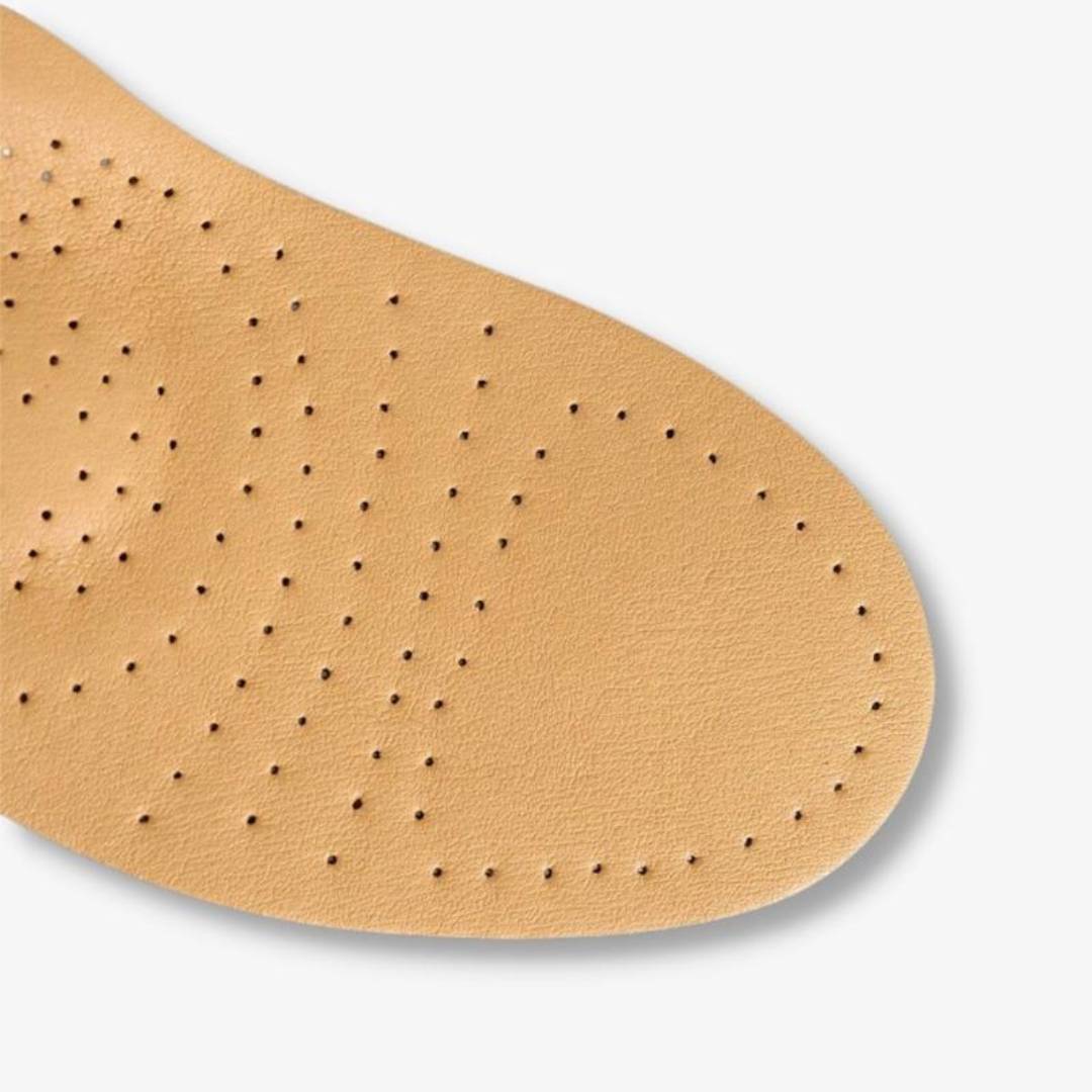 Leather Shoe Insoles with Arch Support and Shock Absorption, view 2
