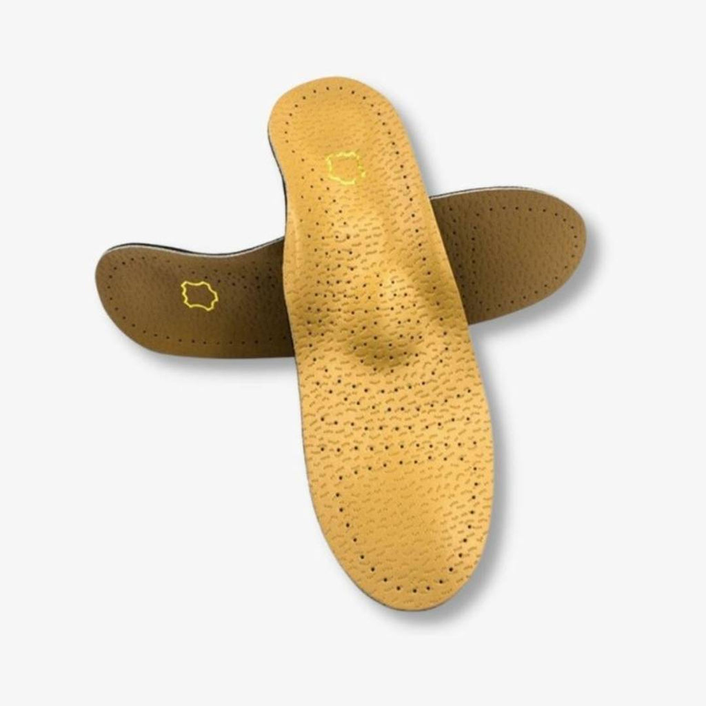 Leather Shoe Insoles with Arch Support and Shock Absorption, view 3