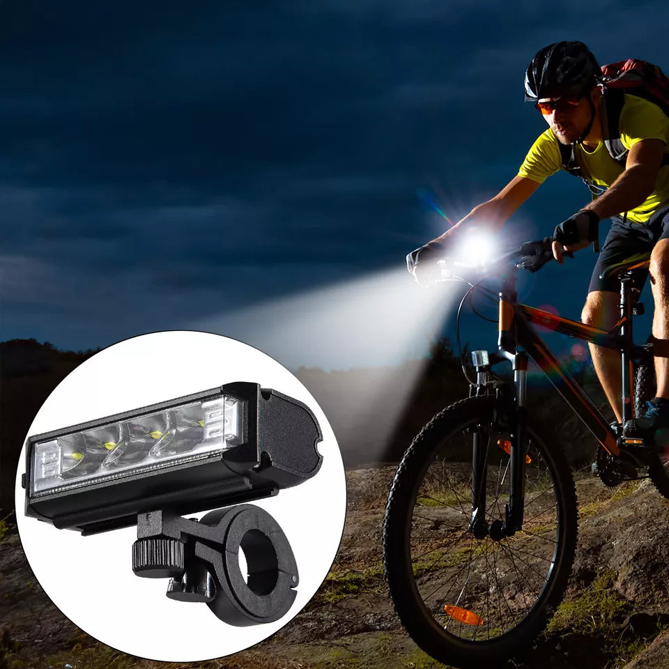LED Bike Light, 900–2600 Lumens, Four Modes, IPX6, ABS and Aluminium, view 3