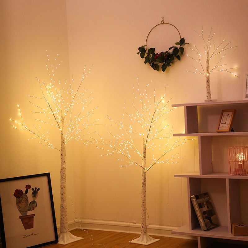 LED Birch Branch Floor Lamp | High & Bury