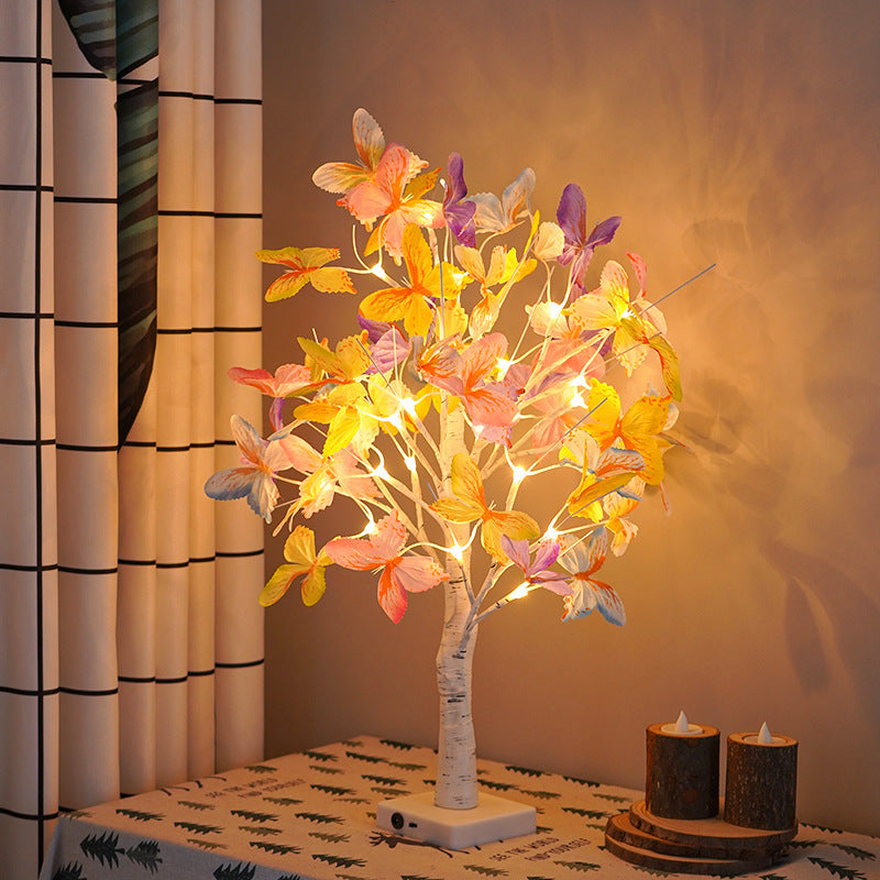 LED Butterfly Blossom Branch Table Lamp | High & Bury