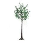 LED-Lit Artificial Olive Tree Floor Lamp | High & Bury
