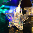 LED Star-Shaped String Lights Decorative Fairy Lights | High & Bury