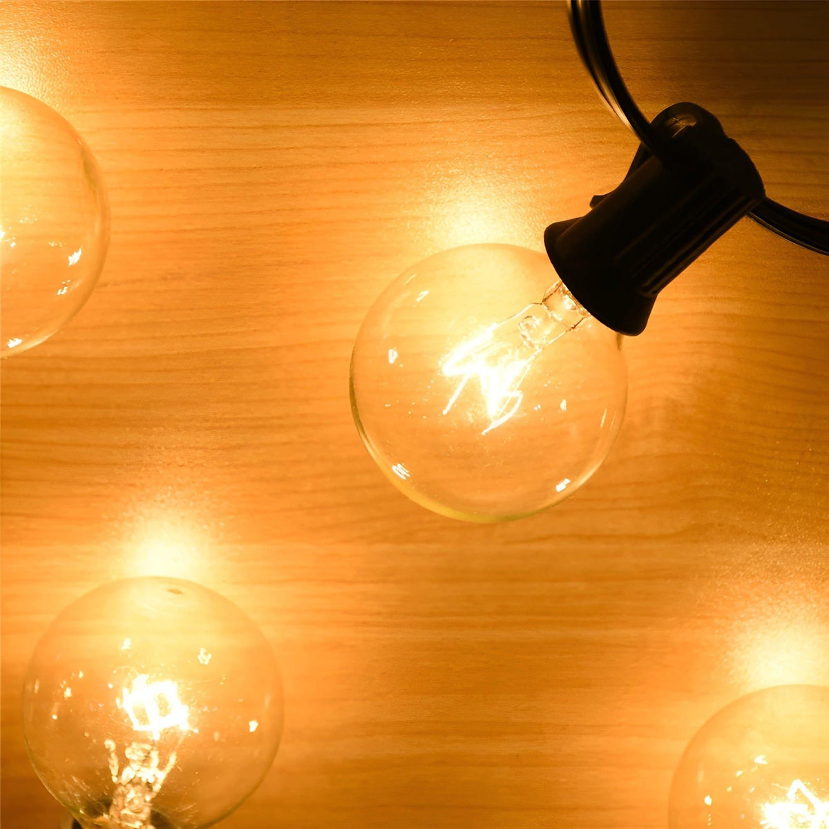 LED String Lights, Warm White, 15 m or 30 m, Ball Shape, 220 V, view 5