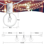 LED String Lights, Warm White, 15 m or 30 m, Ball Shape, 220 V, view 7