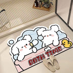 Leisure-Themed Decorative Bath Mat | High & Bury