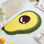 Lemon Slice Shape Bath Mat | High & Bury