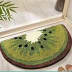 Lemon Slice Shape Bath Mat | High & Bury