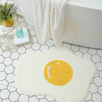 Lemon Slice Shape Bath Mat | High & Bury