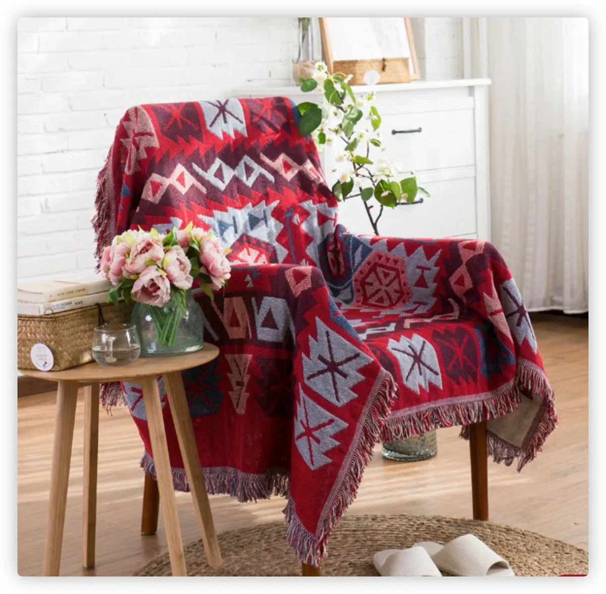 Lindenridge Woven Throw Blanket