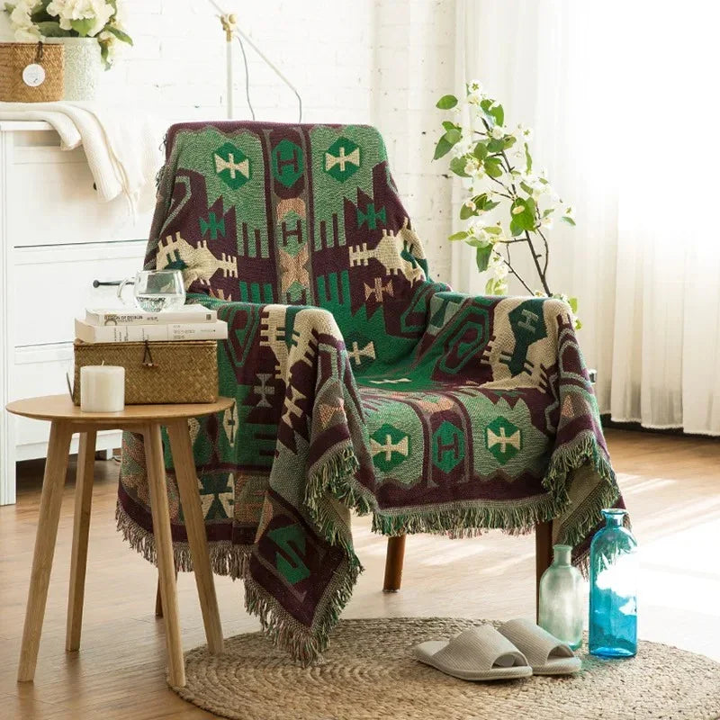 Lindenridge Woven Throw Blanket