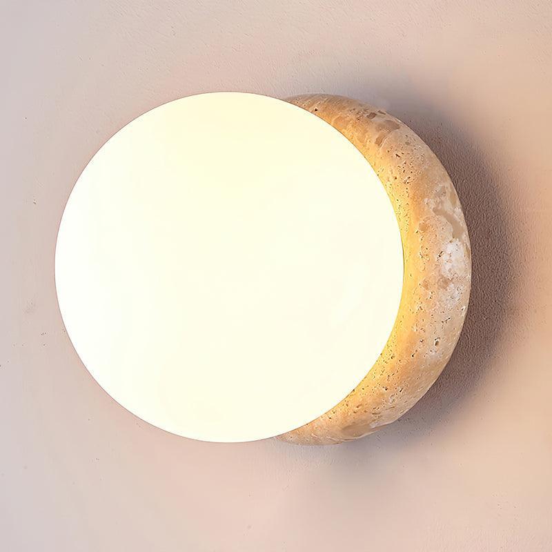 Loamcliff Travertine Wall Light
