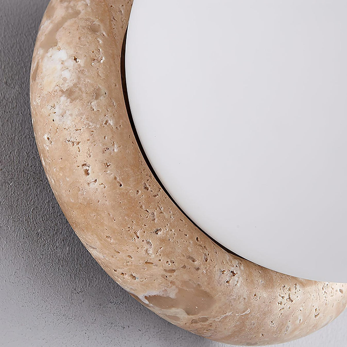 Loamcliff Travertine Wall Light
