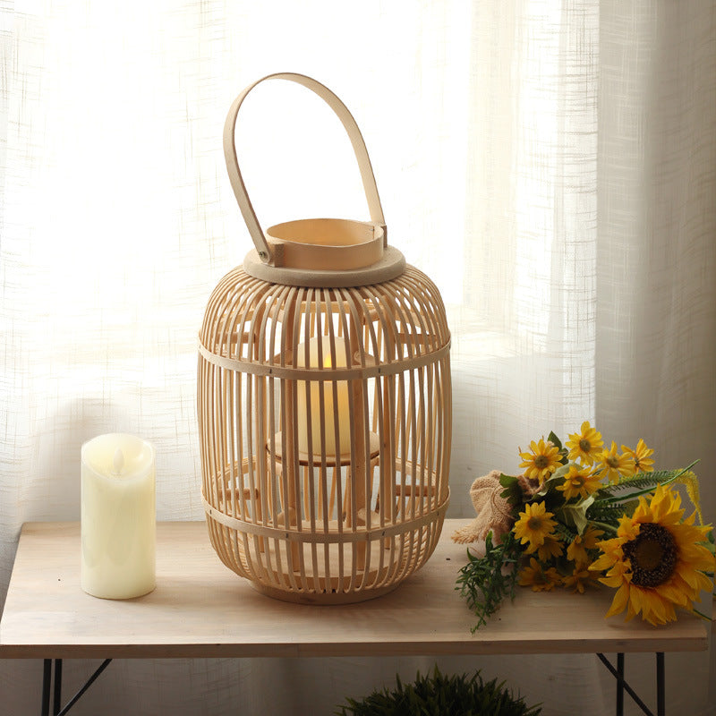 Long-Lasting Rattan Lantern | High & Bury
