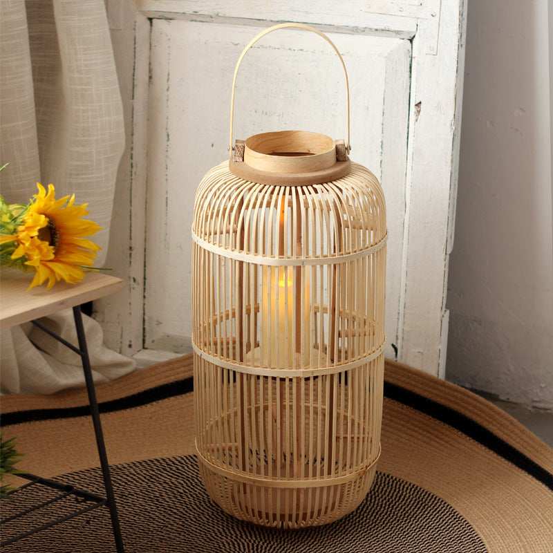 Long-Lasting Rattan Lantern | High & Bury