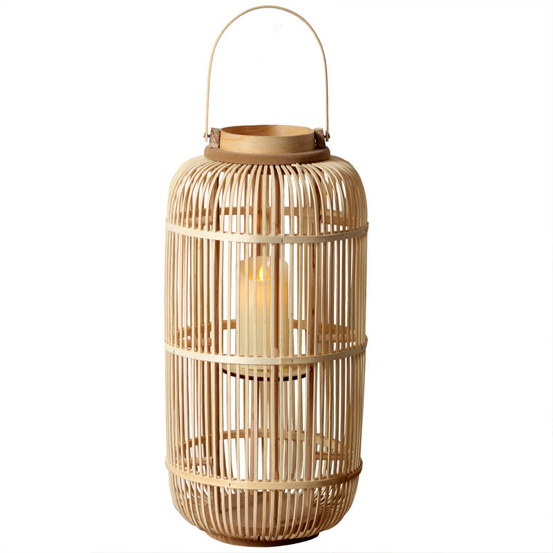 Long-Lasting Rattan Lantern | High & Bury