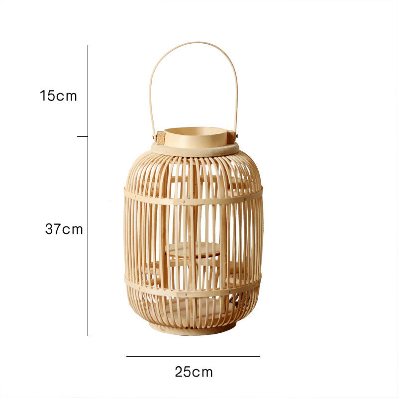 Long-Lasting Rattan Lantern | High & Bury