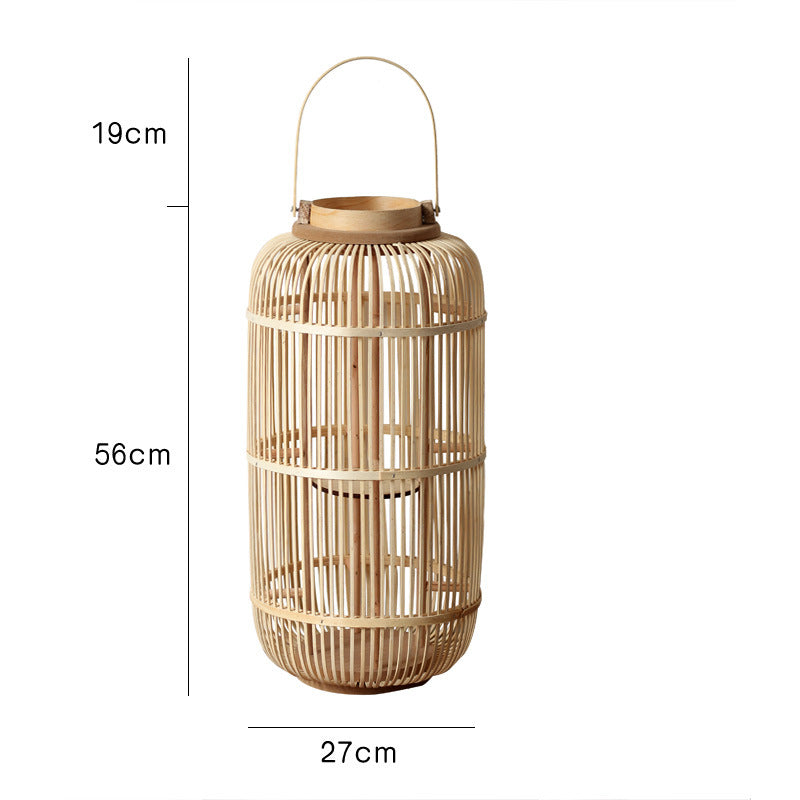 Long-Lasting Rattan Lantern | High & Bury