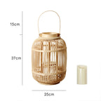 Long-Lasting Rattan Lantern | High & Bury