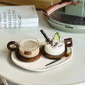 Lorarno Glass Coffee Mug Set