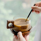 Lorarno Glass Coffee Mug Set