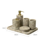 Lordova Bathroom Accessories Set