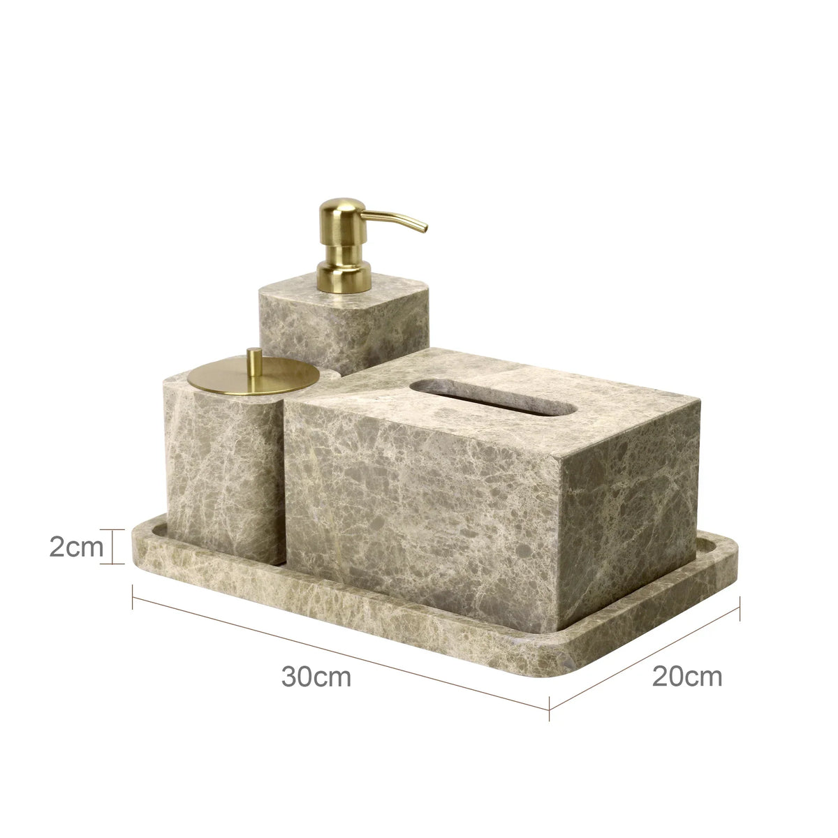 Lordova Bathroom Accessories Set