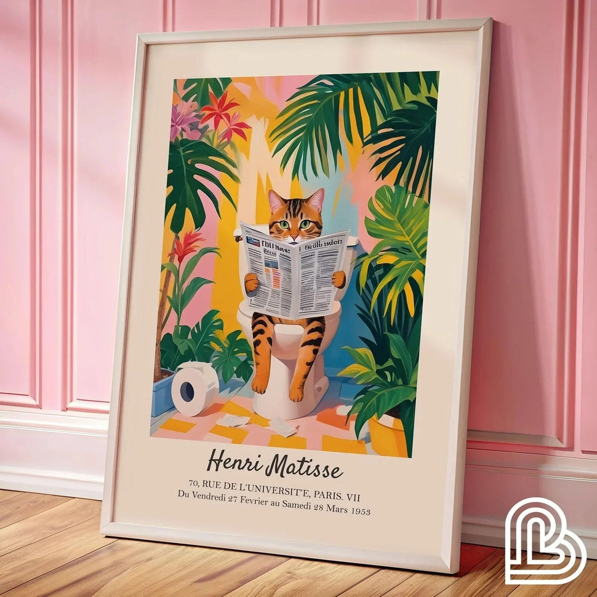 Loressa Illustrated Canvas Poster