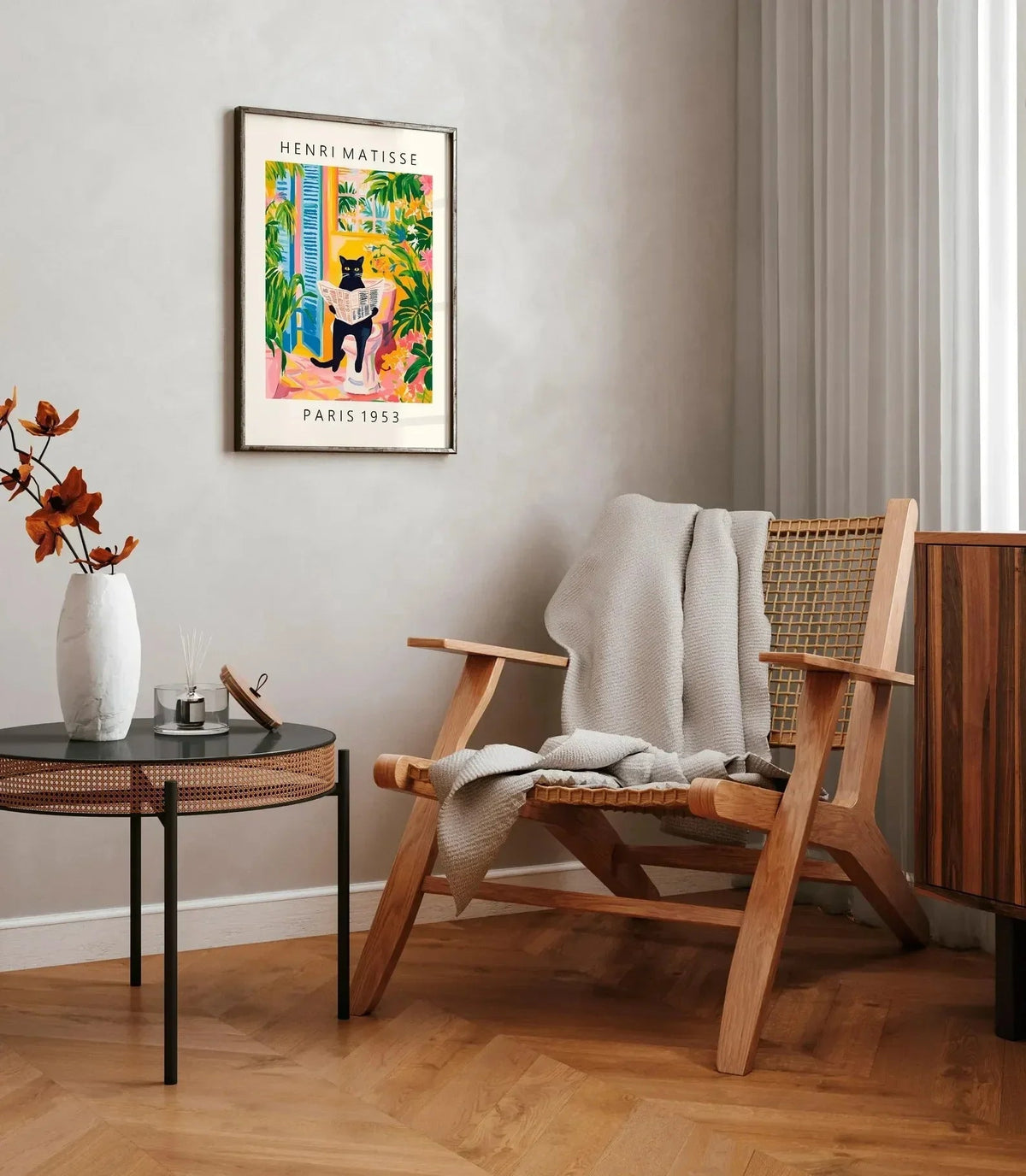 Loressa Illustrated Canvas Poster