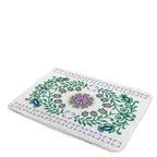 Luxurious Floral Design Bath Mat | High & Bury