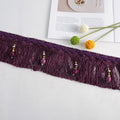 Luxury Fringe Braid with Bead Trim | High & Bury