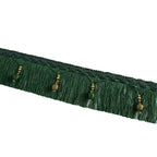 Luxury Fringe Braid with Bead Trim | High & Bury
