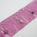 Luxury Fringe Braid with Bead Trim | High & Bury