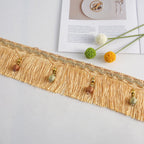 Luxury Fringe Braid with Bead Trim | High & Bury