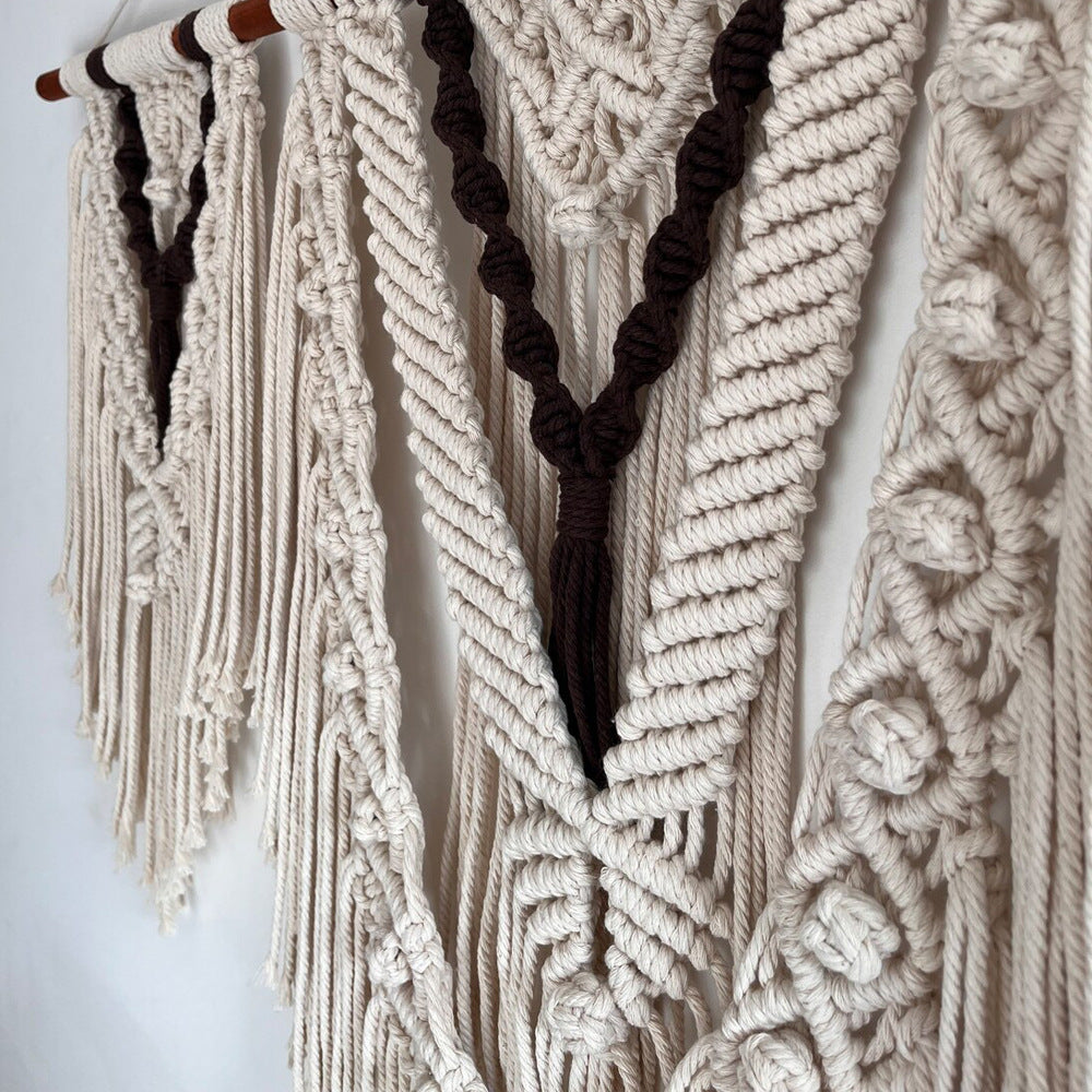 Macrame Bohemian Wall Tapestry | High & Bury