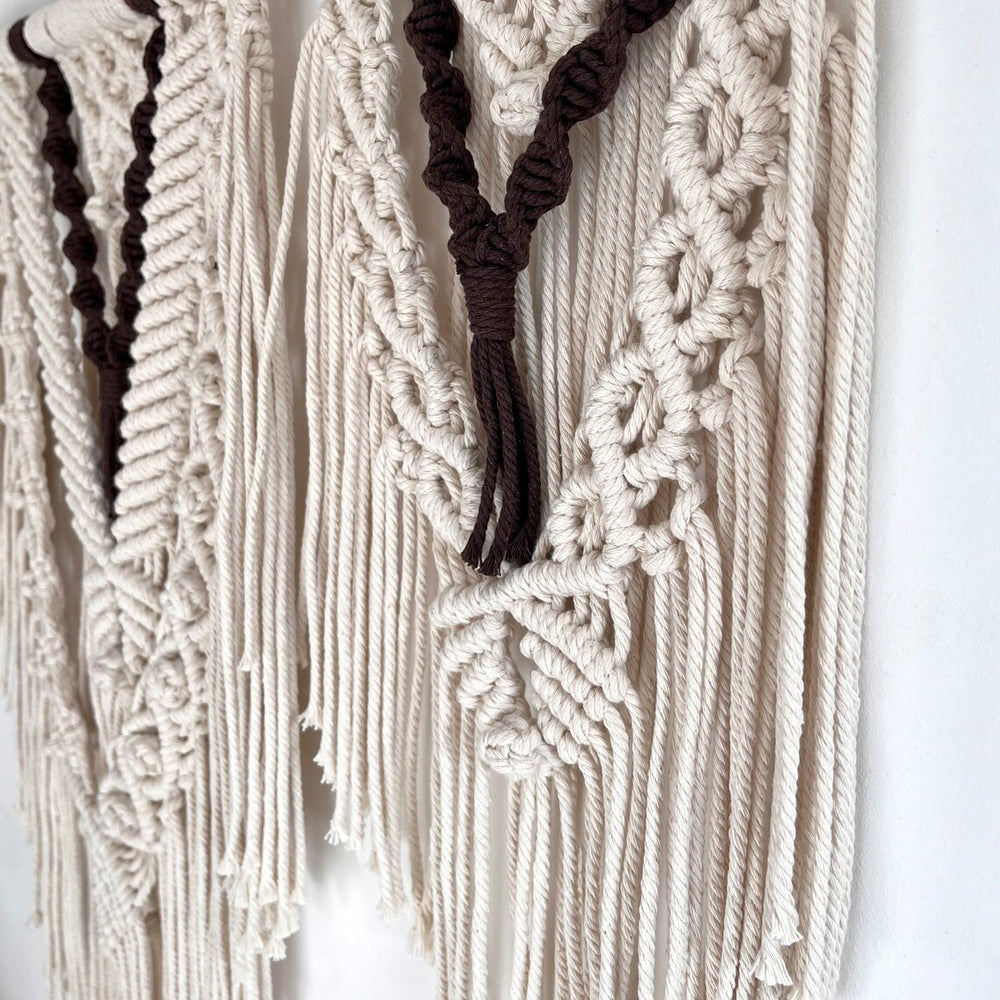 Macrame Bohemian Wall Tapestry | High & Bury