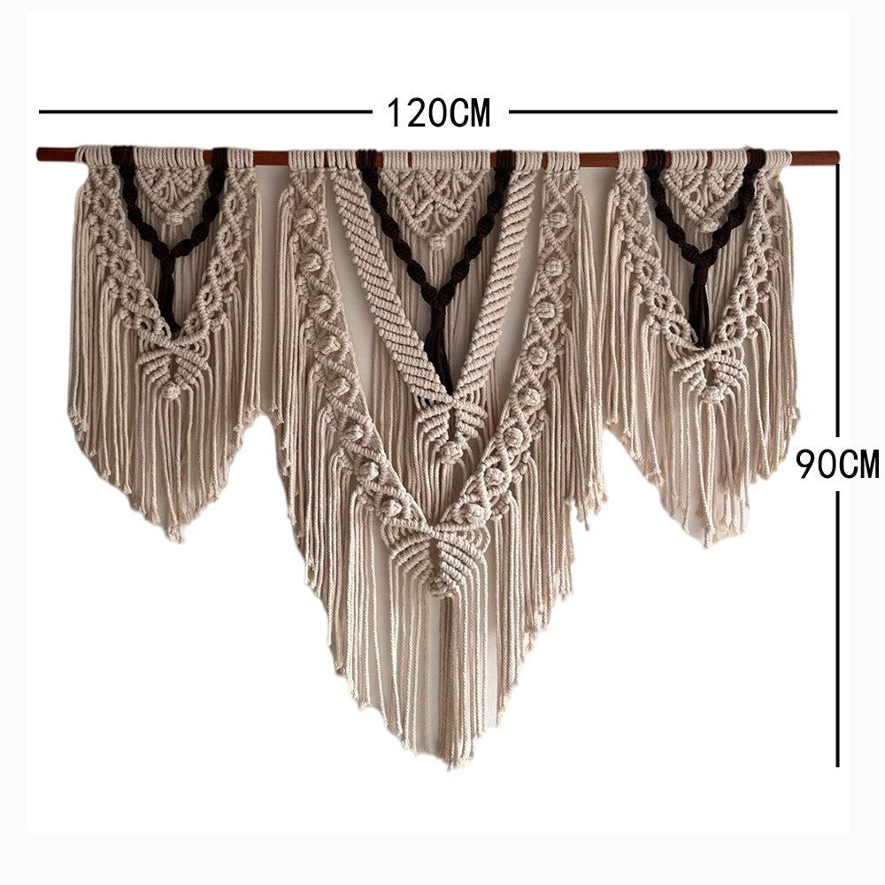 Macrame Bohemian Wall Tapestry | High & Bury