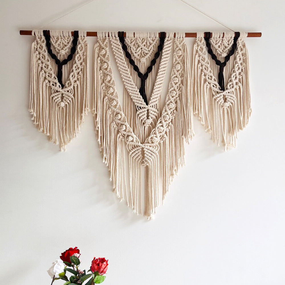 Macrame Bohemian Wall Tapestry | High & Bury