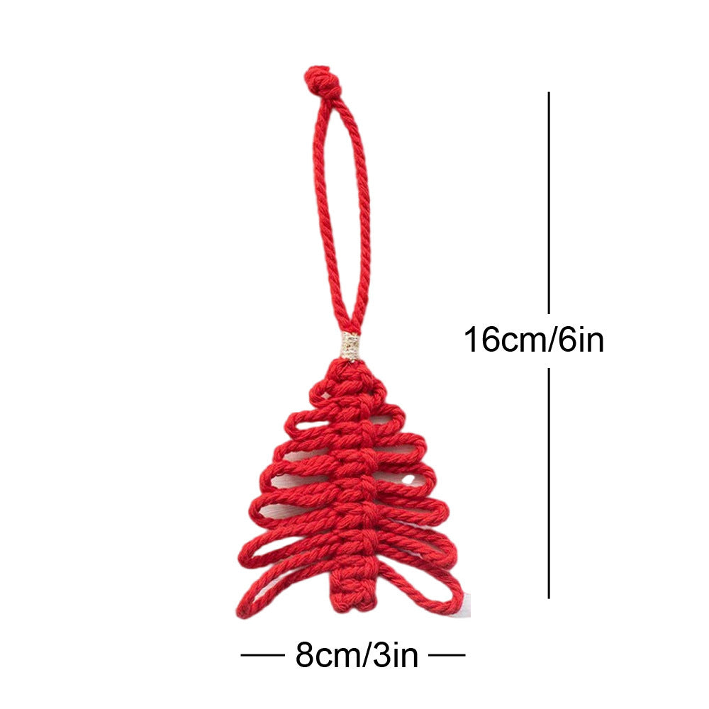 Macrame Christmas Tree Ornament | High & Bury