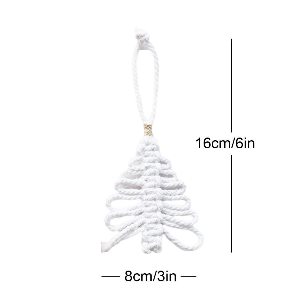 Macrame Christmas Tree Ornament | High & Bury