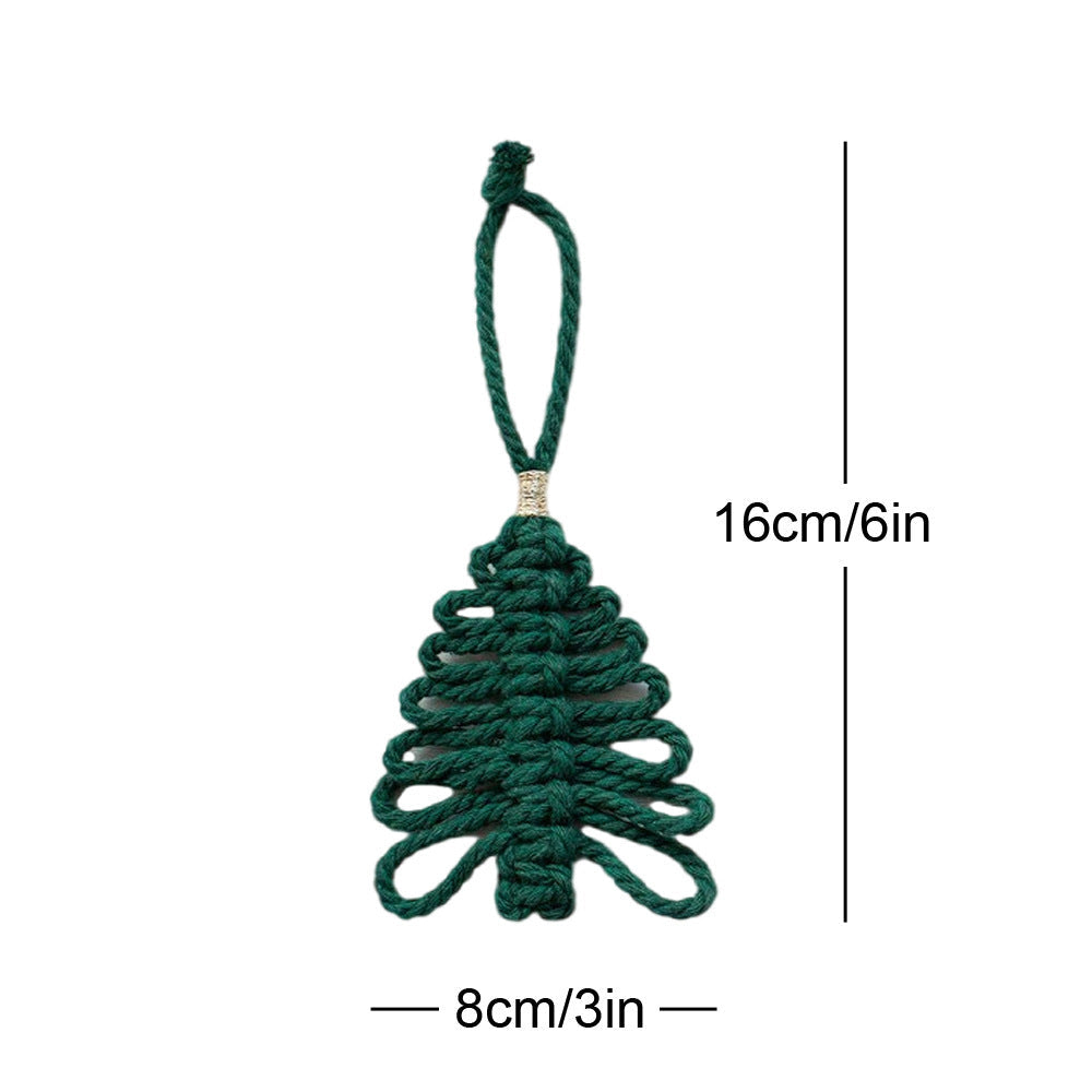 Macrame Christmas Tree Ornament | High & Bury