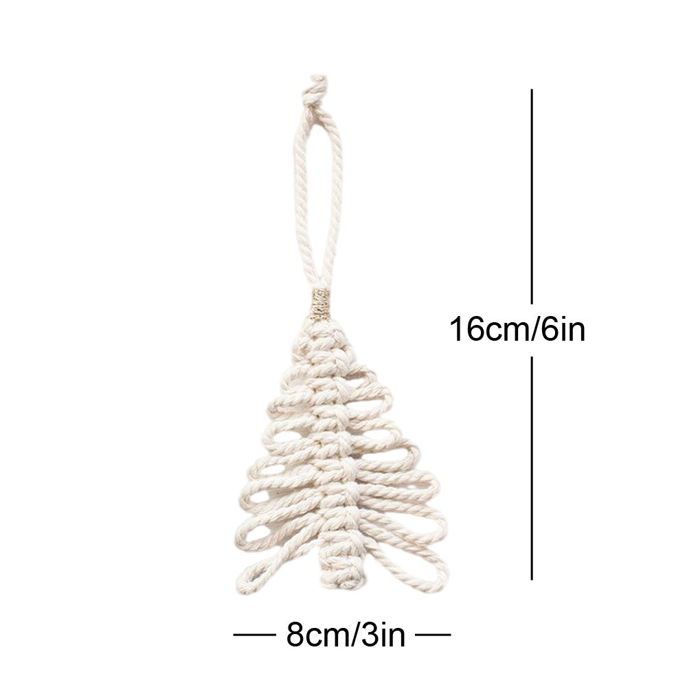 Macrame Christmas Tree Ornament | High & Bury