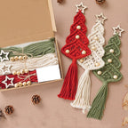 Macrame Christmas Tree Ornament Kit | High & Bury