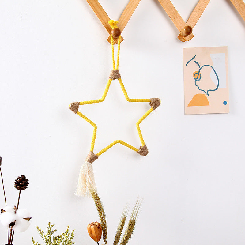 Macrame Crescent Wall Decor | High & Bury