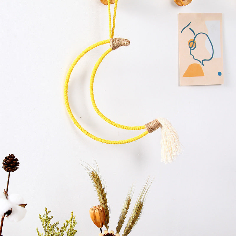 Macrame Crescent Wall Decor | High & Bury